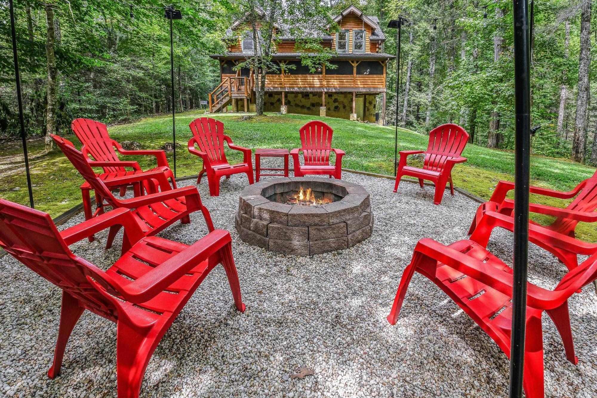 Mountain Spirit Cabin Waldens Creek Buitenkant foto