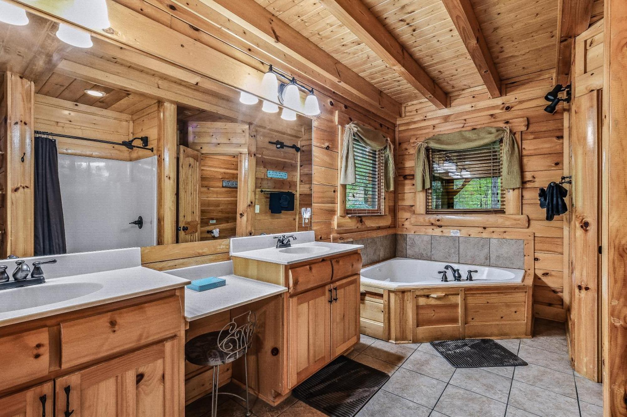 Mountain Spirit Cabin Waldens Creek Buitenkant foto