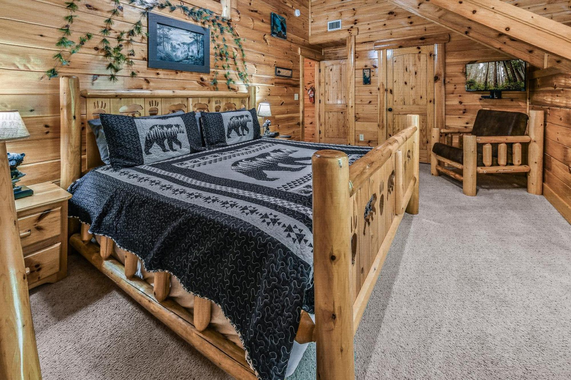 Mountain Spirit Cabin Waldens Creek Buitenkant foto