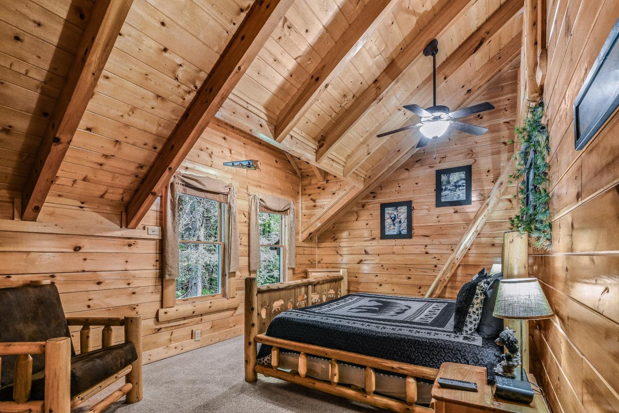 Mountain Spirit Cabin Waldens Creek Buitenkant foto