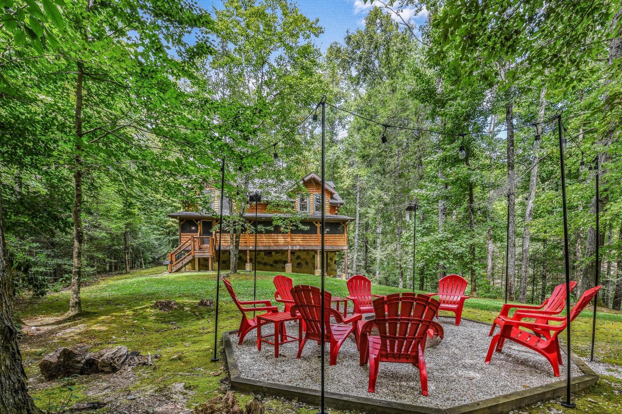 Mountain Spirit Cabin Waldens Creek Buitenkant foto