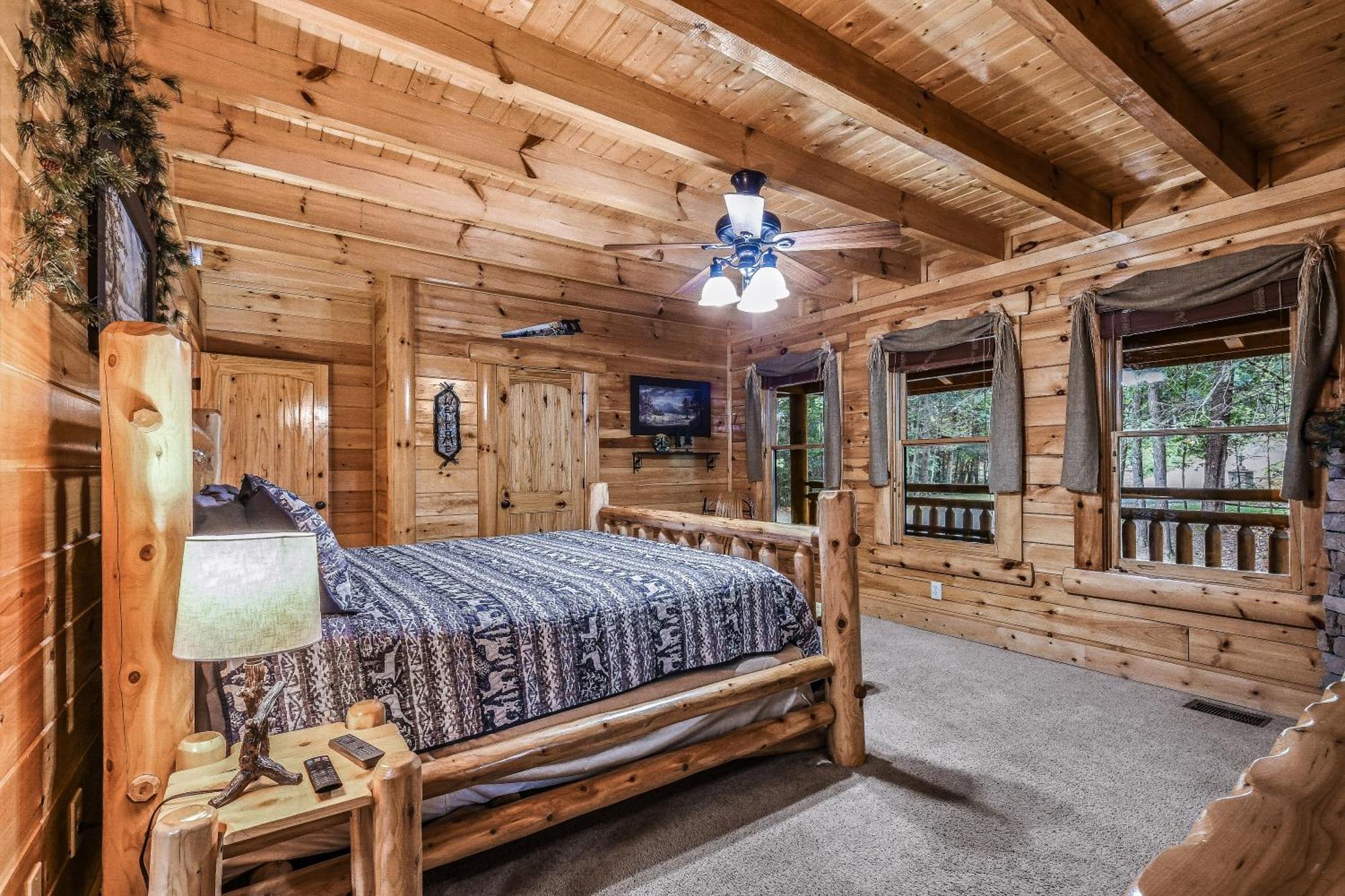 Mountain Spirit Cabin Waldens Creek Buitenkant foto
