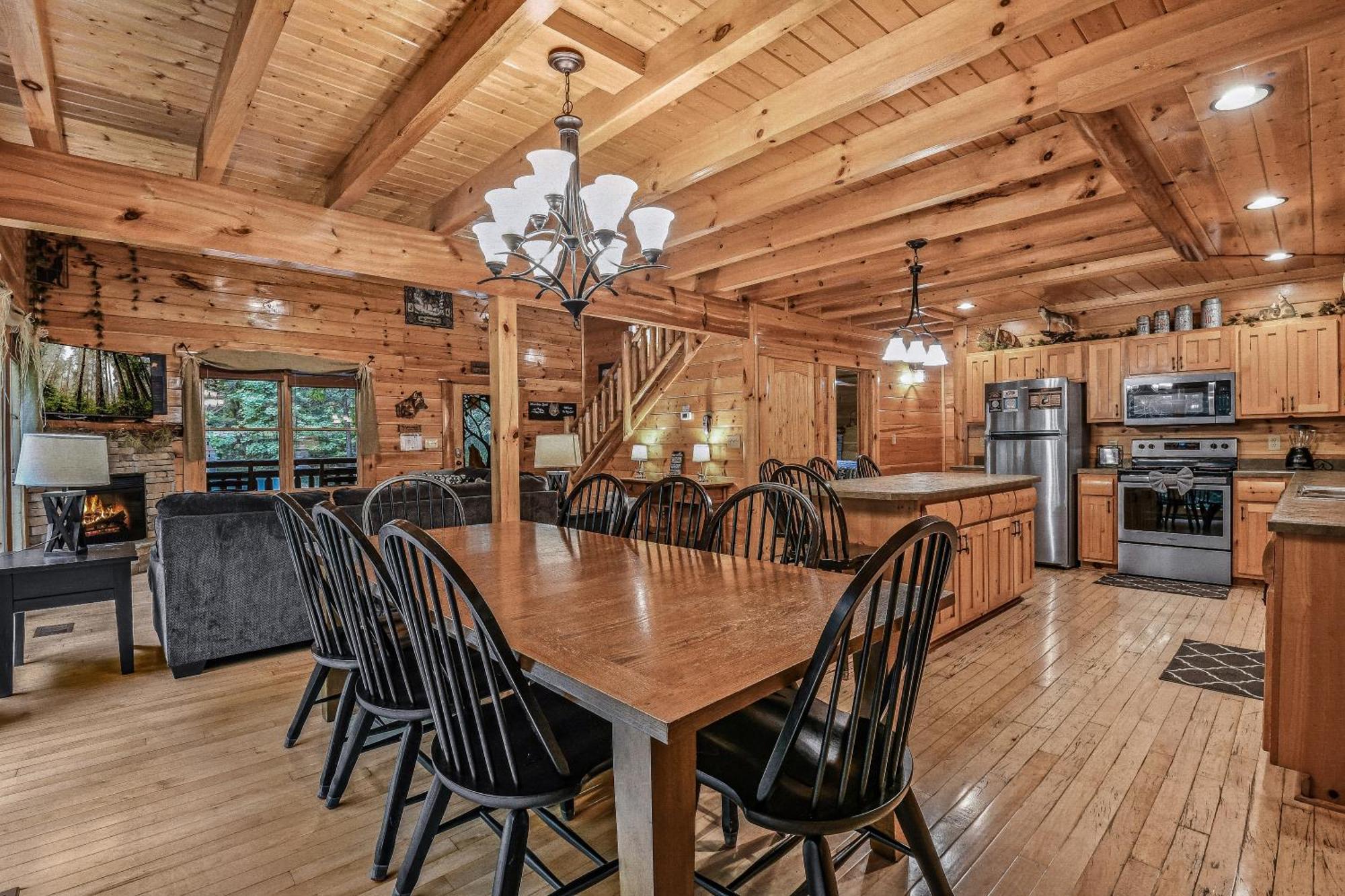 Mountain Spirit Cabin Waldens Creek Buitenkant foto