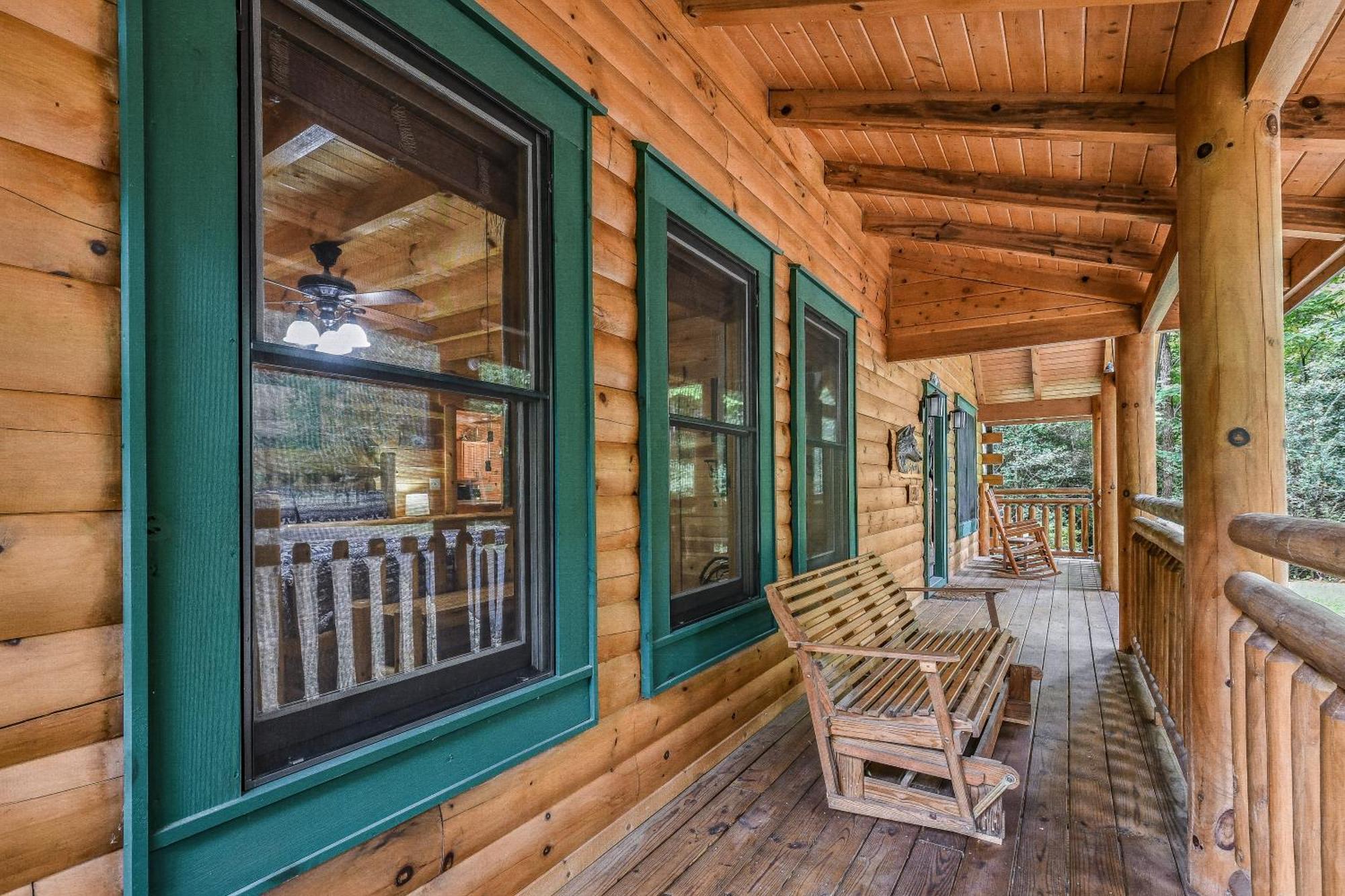 Mountain Spirit Cabin Waldens Creek Buitenkant foto